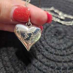 Brighton Trust Your Journey Heart Necklace